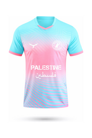 MAILLOT VERT ROSE